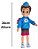 Boneco Dudu Youtuber 26cm Dudu E Carol Articulado - Rosita - Imagem 5
