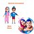 Kit Bonecos Dudu E Carol Original Youtuber 26cm Articulados - Imagem 4