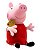 Boneca Crescendo Com A Peppa Pig 30cm - Baby Brink - Imagem 2