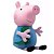 Kit Bonecos Peppa e George Pig Crecendo C/ Peppa Baby Brink - Imagem 3