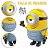 Boneco Minions Stuart do Filme Meu Malvado Favorito 24cm - Imagem 5