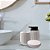 Kit Banheiro Lavabo 3Pç Porta Escova Pente Sabonete Ceramica - Imagem 1