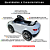 Carro Elétrico Infantil 6v Conversível Luxo - Branco - Imagem 2