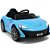 Carrinho Infantil Elétrico 6v Azul C/ Controle Remoto Unitoys - Imagem 1