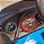 Carrinho Infantil Elétrico 6v Azul C/ Controle Remoto Unitoys - Imagem 5
