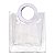 Sacola Transparente PVC Multiuso com Alça redonda de Couro - Imagem 14