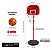 Cesta De Basquete Infantil Ate 139 cm Com Bola Inclusa - Imagem 2