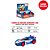 Carrinho De Fricção Capitão America Marvel Azul 13 cm - EBN - Imagem 2