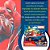 Carrinho De Fricção Homem Aranha Marvel Azul 13 cm - EBN - Imagem 3