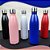 Garrafa Squeeze Inox 750ml Branca Ideal Esportes Uso Diario - Imagem 6