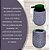 Kit Banheiro Lavabo 2Pç Porta Escova Dente Sabonete Ceramica - Imagem 4
