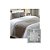 Peseira Decorativa Cama Casal Veludo Snow Bege 50x220 - Imagem 1