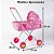 Carrinho Roma Infantil Ideal para Boneca Reborn Estampa Pets - Imagem 4