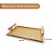 Bandeja Bambu C/Alça Multiuso Treliça 30x19,5cm Decorativa - Imagem 4