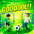 Trave Gol Futebol Infantil 2x1 com Bola e Bomba Azul - Imagem 5