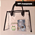 Kit 5 Sacolas Transparentes Presentes Alças Couro Sortidas - Imagem 6