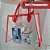 Sacola Transparente Presente Com Alças Couro Vermelho - Imagem 6