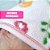 COBERTOR BEBE MENINA MICROFIBRA ROSA SEREIA 90CM X 1,10M - Imagem 4