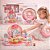 Bolsinha Casinha Feliz Donut Miniatura Com Acessórios Brinquedo - Imagem 3