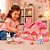 Casinha Feliz Casa De Campo Miniatura Com 13 Peças Brinquedo - Imagem 2