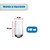 Jogo 6 Copos Long Drink 500ml Vidro Nadir Dubai Mesa Posta - Imagem 2