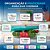 Kit 6 Potes Vidro Retangular Marinex Facilita 750ml Tampa - Imagem 3
