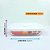 Kit 6 Potes Vidro Retangular Marinex Facilita 750ml Tampa - Imagem 2