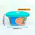 Kit 2 Potes Vidro Quadrado 1l e 2l Facilita Marinex C/ Tampa - Imagem 3