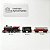 Trem Eletrico Real Train Zoop Toys Luz Som Fumaca 12 Trilhos - Imagem 2