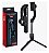 Estabilizador de Celular Gimbal R15 com Bluetooth Pau de Selfie Tripé Preto - Imagem 2