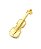 Broche Violino Flash Ouro Minimalista Clássico - Imagem 1