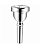 Bocal Trombone 12C Prateado - Imagem 2