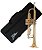 Trompete Zellmer ZTR-300L Laqueado Sib com Case Luxo - Imagem 1