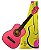 Violão Acústico Myth Kids Nylon MT30N Pink - Imagem 1