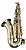 Soprano Curvo Hoyden Sax Sopranino Mib Usado com Case (Usado) - Imagem 2
