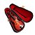 Mini Violoncelo Instrumento Musical Miniatura em Madeira com Estojo - Imagem 1