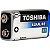 Bateria Alcalina 9V 6LR61CP Toshiba - Imagem 4