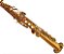 Sax Soprano Sib Reto Zellmer Dourado ZSS-600L - Imagem 2