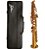 Sax Soprano Sib Reto Zellmer Dourado ZSS-600L - Imagem 1