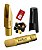 Boquilha Metal Sax Alto n7 Barkley MAVRUD Gold Completa - Imagem 2