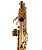 Sax Soprano Usado Sib marca Ômega com boquilha Barkley Scott - Imagem 8