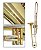 Trombone de Pistos Schieffer SDSL-5658 Sib (Bb) com Case Super Luxo - Imagem 6