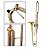 Trombone de Pistos Schieffer SDSL-5658 Sib (Bb) com Case Super Luxo - Imagem 7