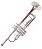 Trompete Windorf Sib Prateado WTR-E100S - Imagem 3