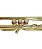 Trompete Sib Yamaha YTR-236 Dourado Laqueado Usado - Imagem 5