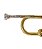 Trompete Sib Yamaha YTR-236 Dourado Laqueado Usado - Imagem 4