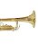 Trompete Sib Yamaha YTR-235 Dourado Laqueado Usado - Imagem 7