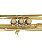 Trompete Sib Yamaha YTR-235 Dourado Laqueado Usado - Imagem 5