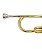 Trompete Sib Yamaha YTR-235 Dourado Laqueado Usado - Imagem 4