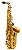 Sax Alto Tokai Mib TSA-300G Dourado com detalhes Prata - Imagem 1
